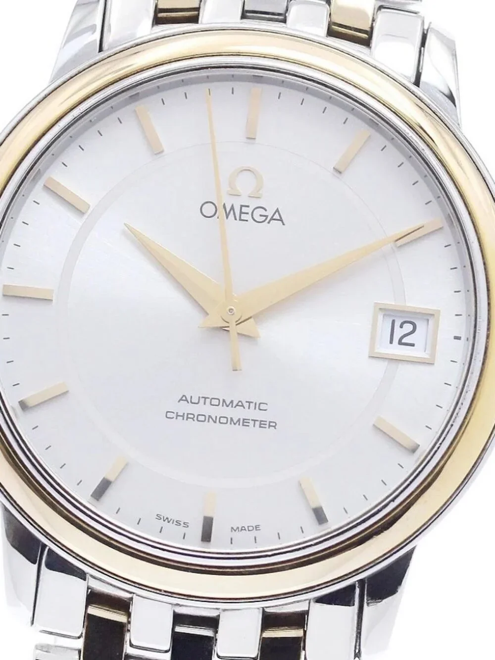 OMEGA De Ville Prestige 4300.31 Date Silver Dial Automatic Men's Watch_964961